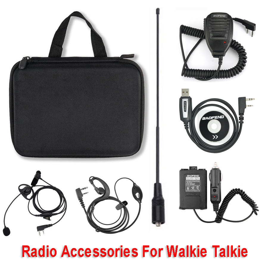 Cable Management Bag - Accesorios para Walkie Talkie BaoFeng, Cargador