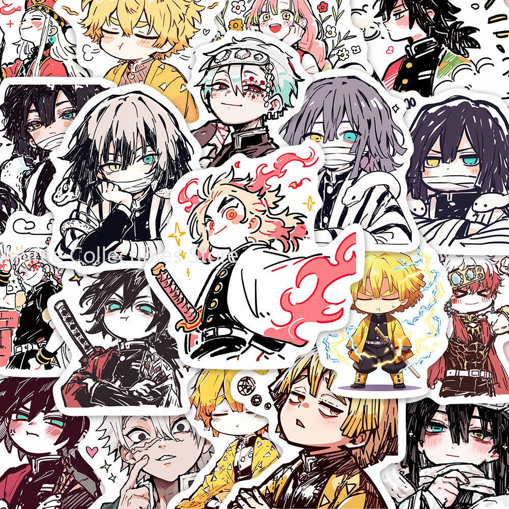 Laptop Original Accessories - 55 Uds Demon Slayer Kamado Tanjirou