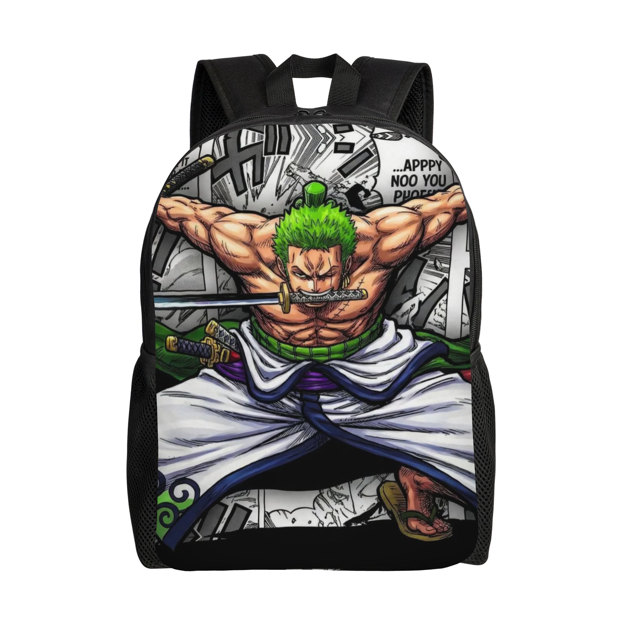 Laptop Accessories For College - Mochila con estampado 3D de Zoro