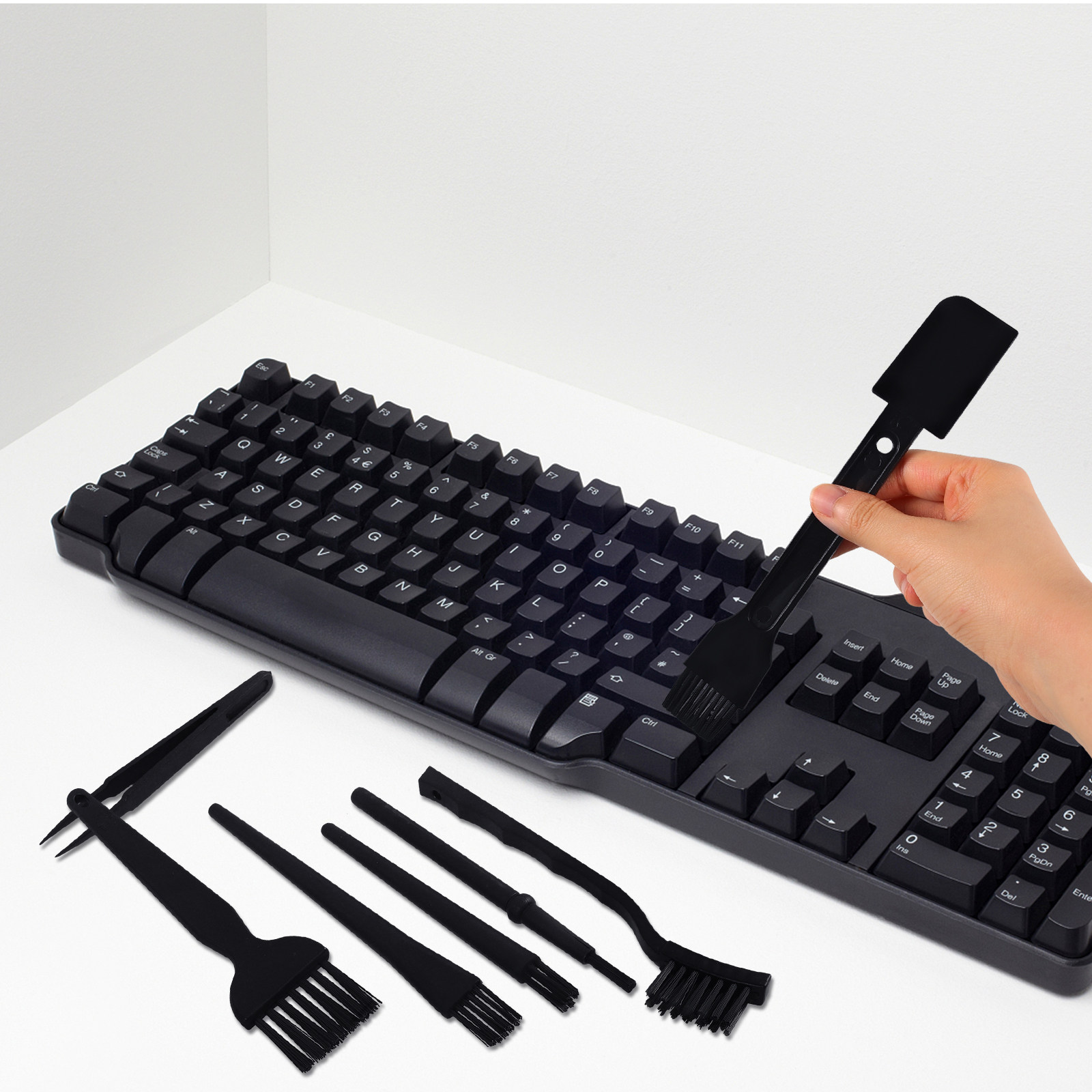 Laptop Accessories Cleaning Kit - Juego de cepillos antiestáticos para teclado,
