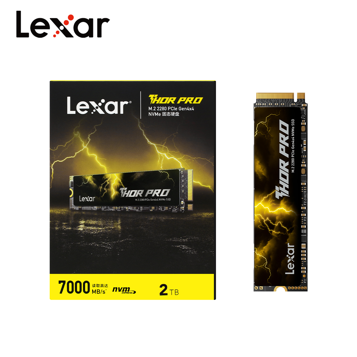 Lexar THOR PRO M.2 2280 PCle 4 - Samsung Ssd 980 Pro reseña y precio