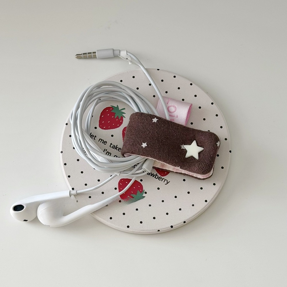 Linda Decoración de Auriculare - Cable Management Bag reseña y precio