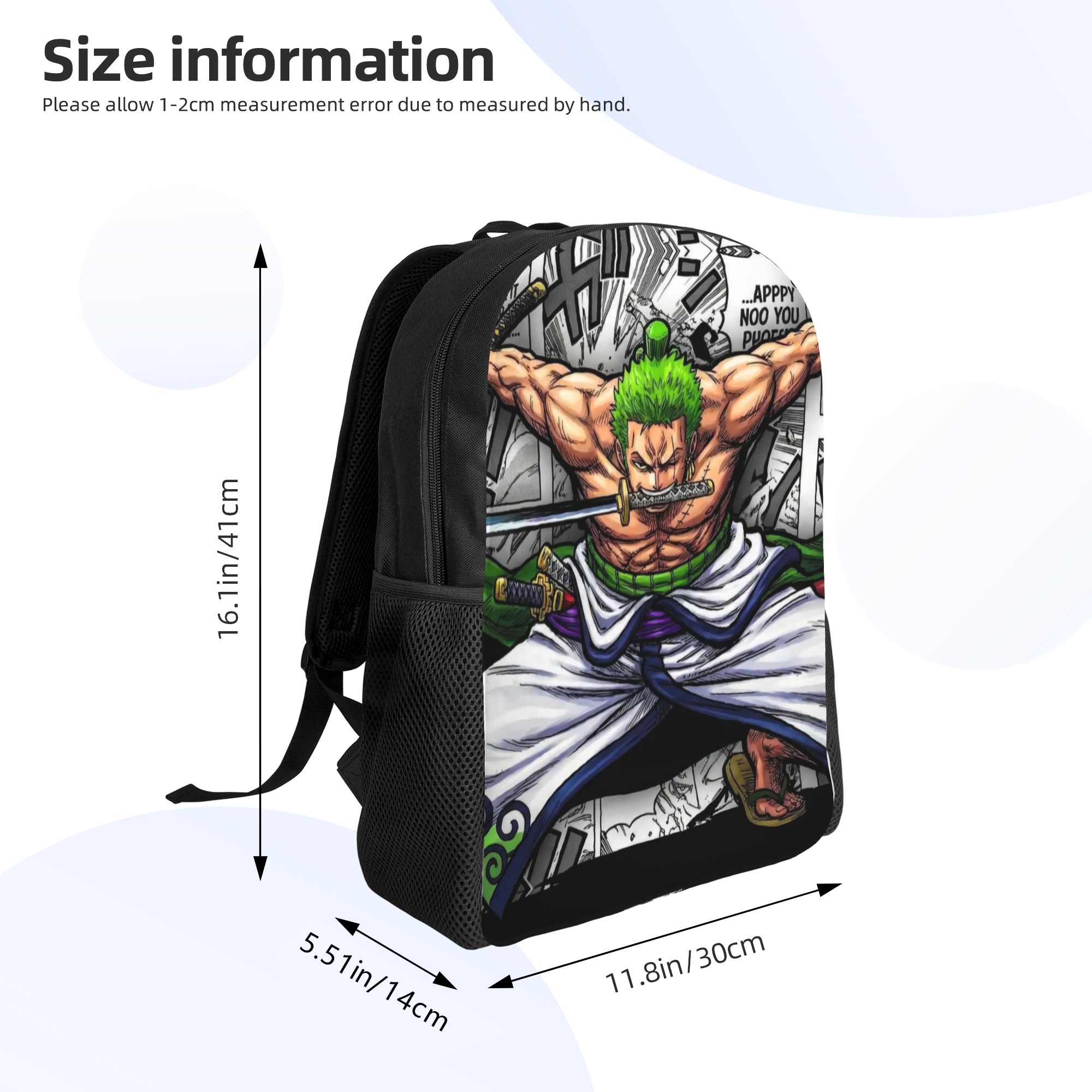 Mochila con estampado 3D de Zo - Laptop Accessories For College reseña y precio