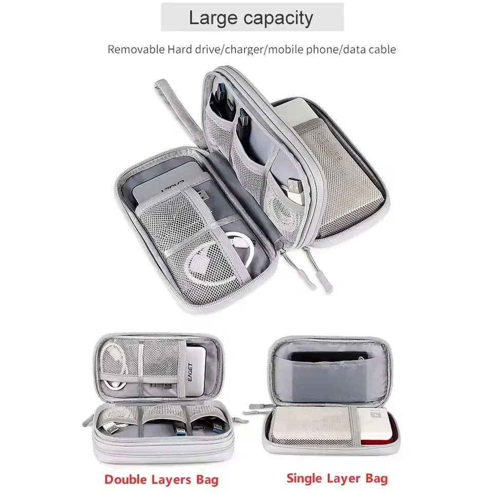 Bolsa de Viaje para Cables, Es - Cable Management Bag reseña y precio