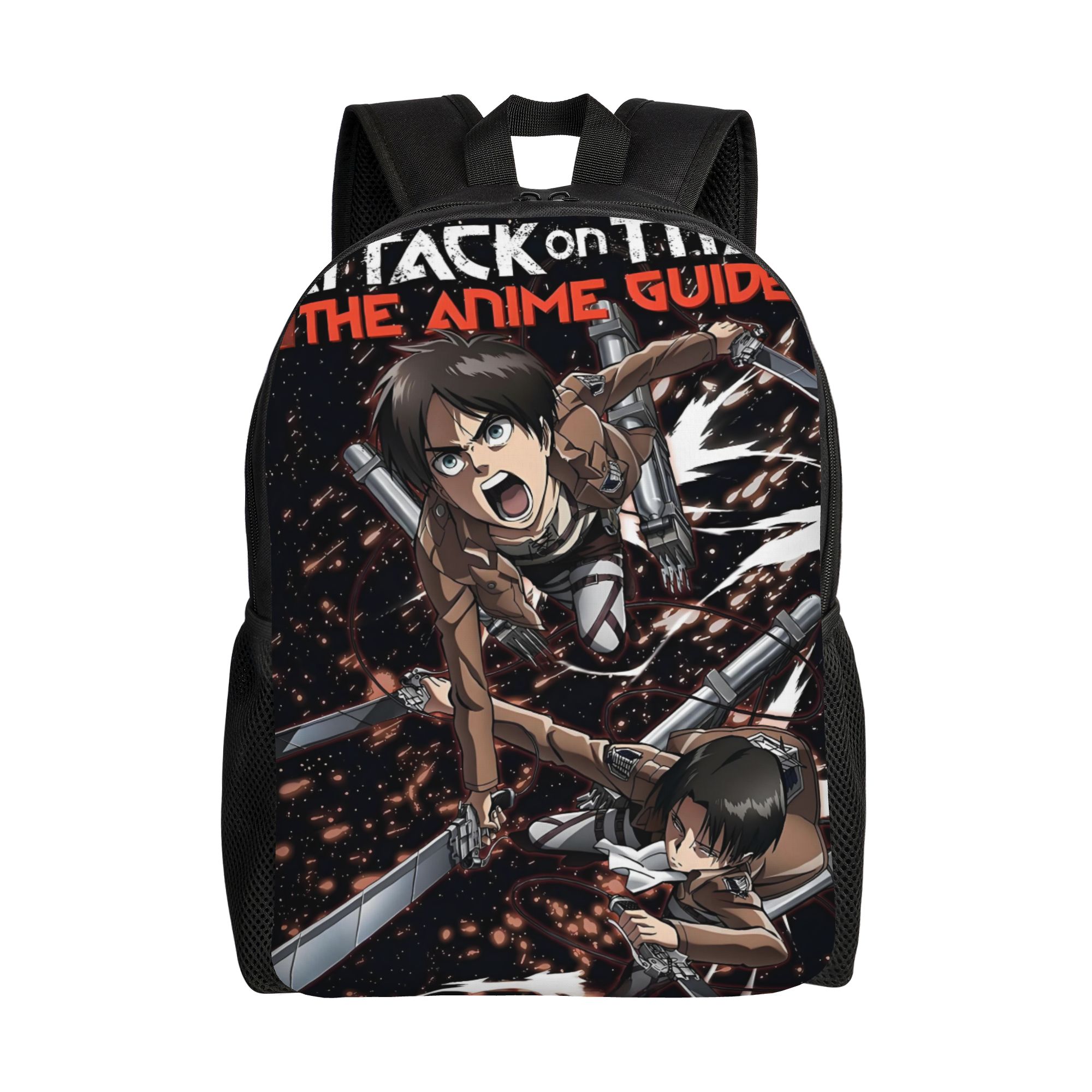 Mochila de viaje Attacks on Ti - Laptop Accessories For College reseña y precio