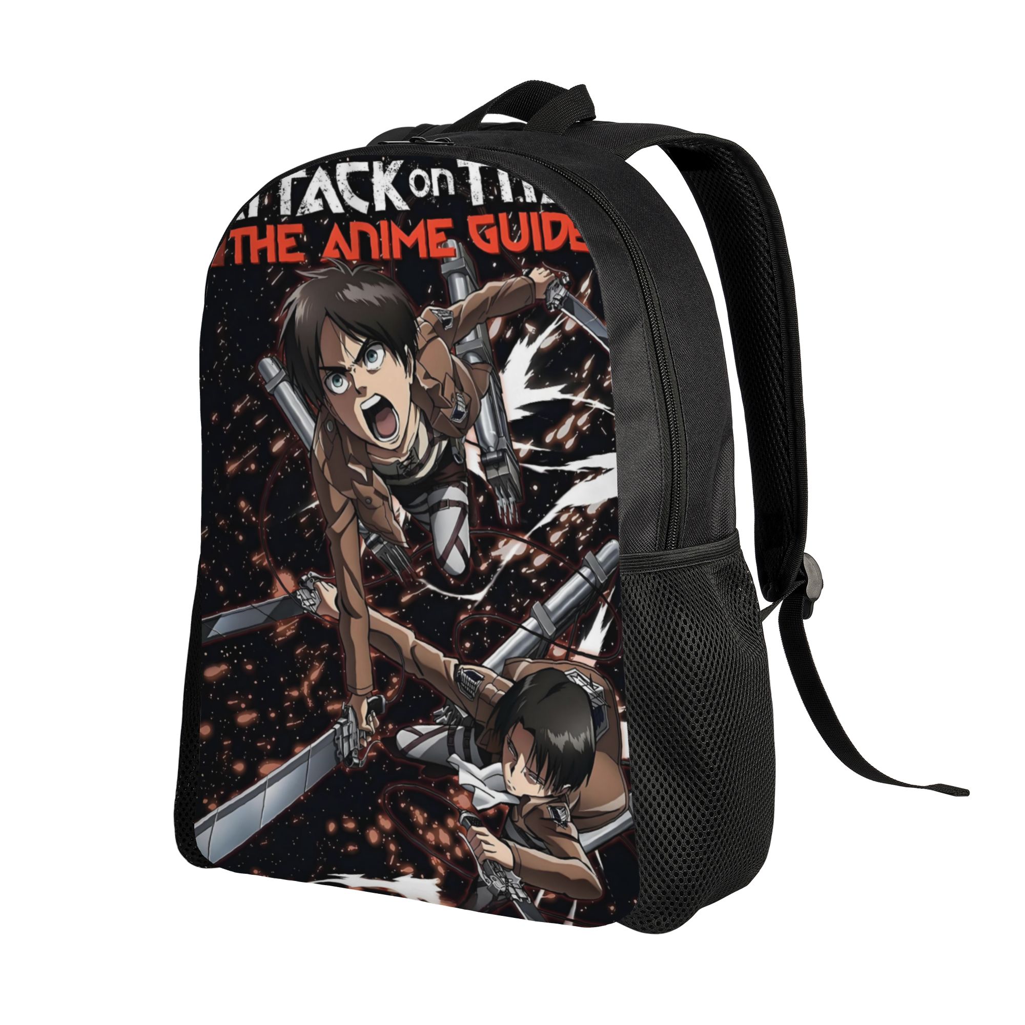 Mochila de viaje Attacks on Ti - Laptop Accessories For College reseña y precio