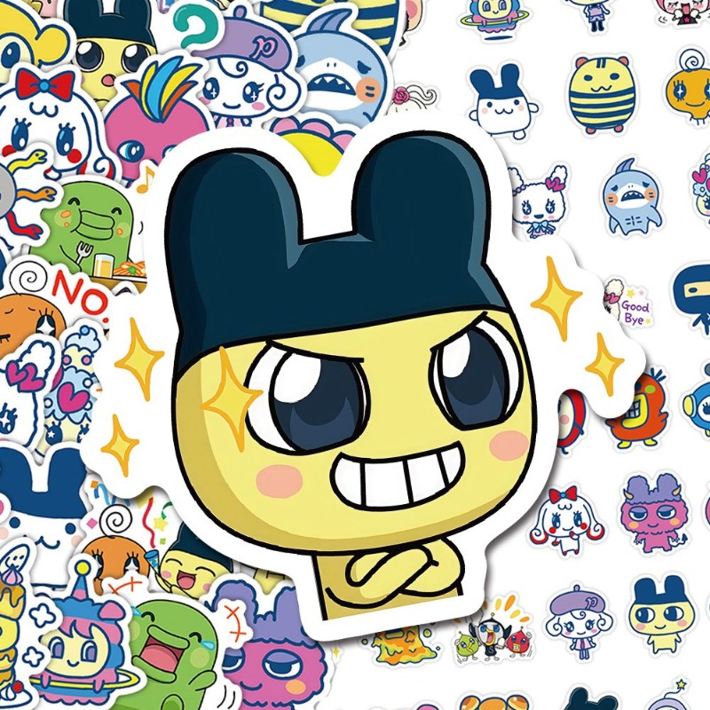 Pegatinas Japonesas Tamagotchi - Laptop Original Accessories reseña y precio