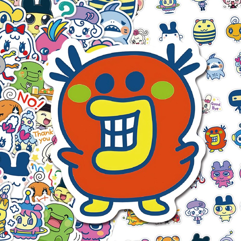 Pegatinas Japonesas Tamagotchi - Laptop Original Accessories reseña y precio