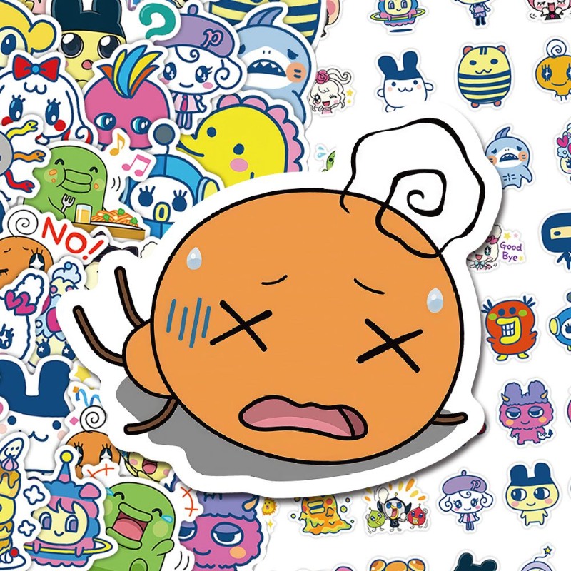 Pegatinas Japonesas Tamagotchi - Laptop Original Accessories reseña y precio