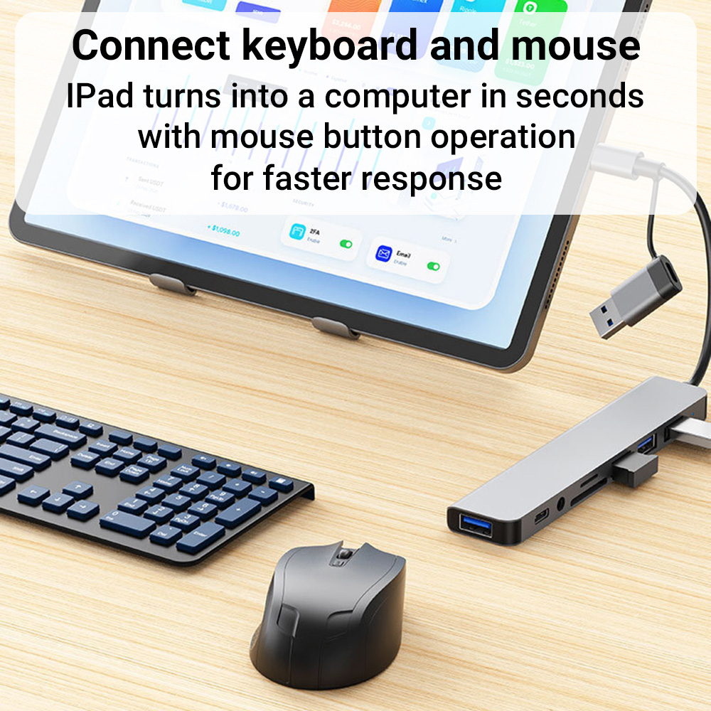 Estación de Conexión USB 9 en  - Laptop Accessories You Need reseña y precio
