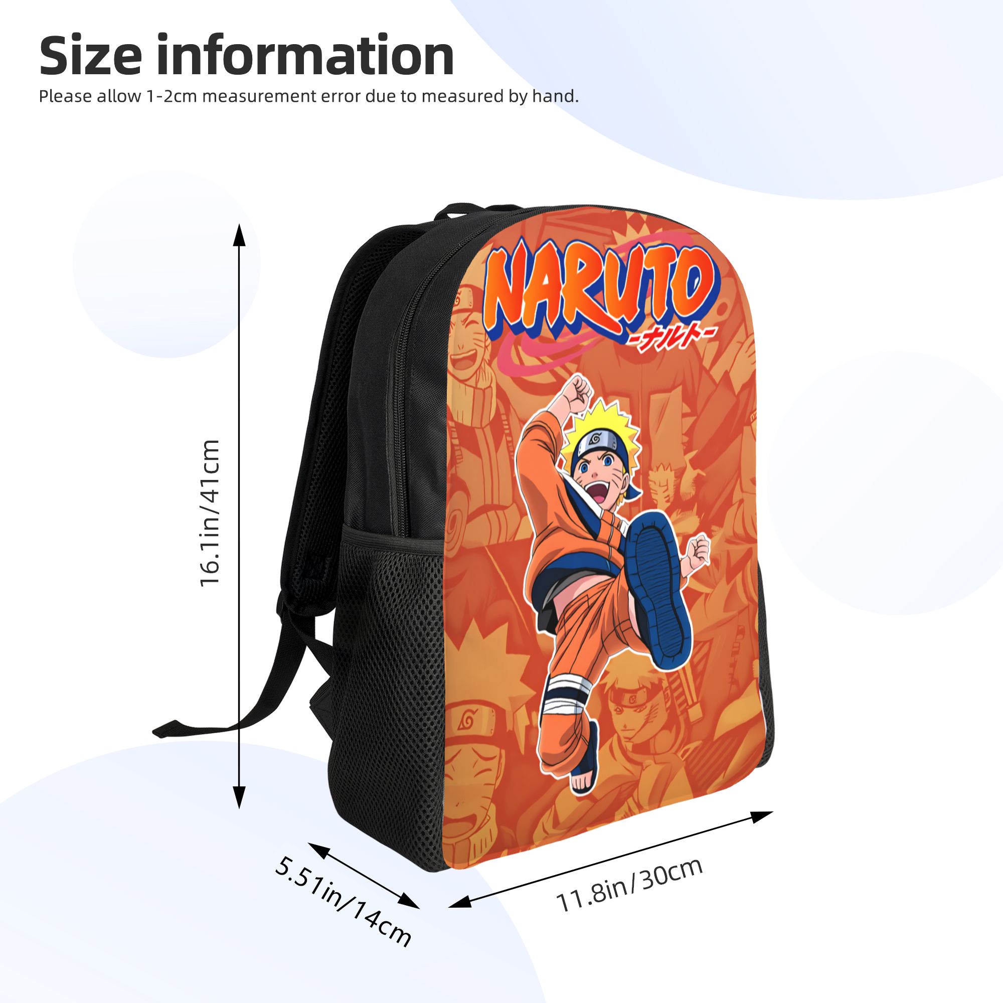 Mochila 3D de Naruto Uzumaki,  - Laptop Accessories For College reseña y precio
