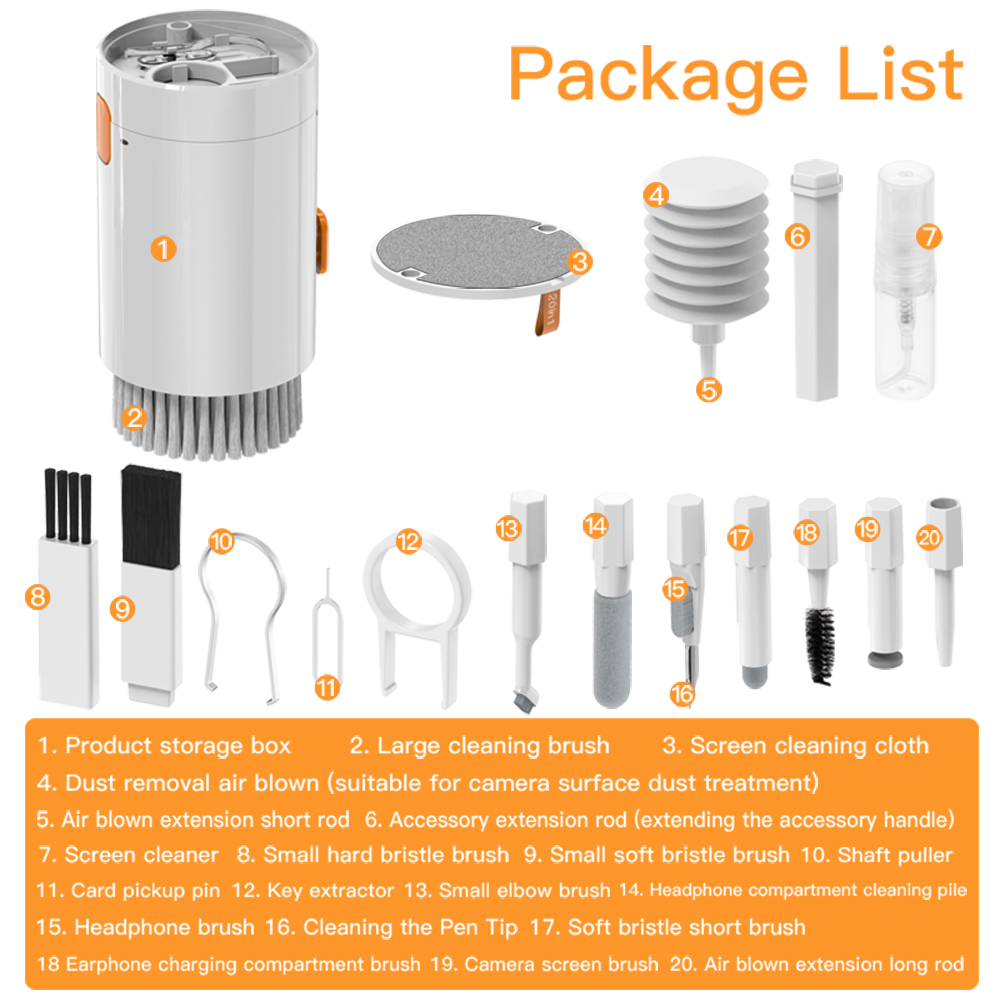 Producto electrónico multifunc - Laptop Accessories Cleaning Kit reseña y precio