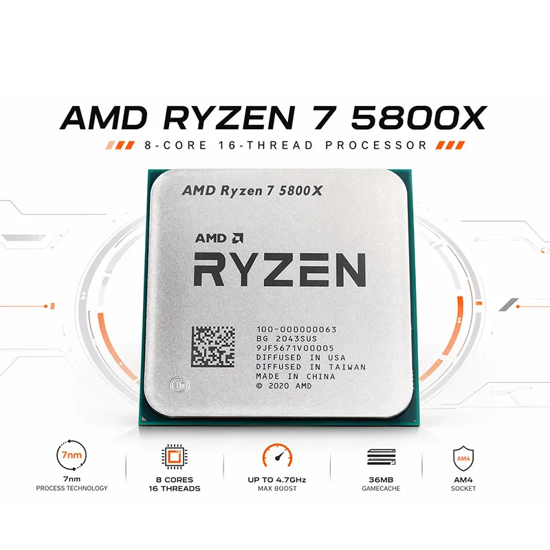 Chip de Escritorio AMD Ryzen 7 - Amd Cpu Ryzen 7 reseña y precio